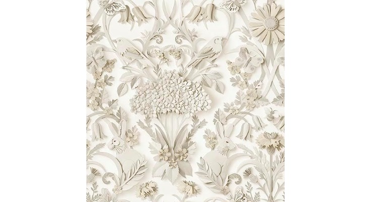 best nuwallpaper taupe eloise